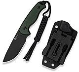 Image of Civivi Knife Timberbark 3.2&quot; Fixed Green Micarta/blk Stnwsh