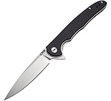 Image of CJRB Briar Linerlock Black D2 Folding Knife