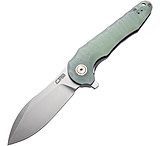 Image of CJRB Mangrove Linerlock Jade Folding Knife