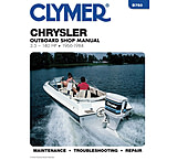 Image of Clymer B750 Repair Manual For Chrysler Outboards, 3.5 140 Hp 1966 1984
