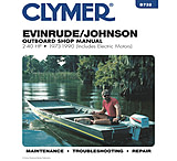 Image of Clymer B732 Repair Manual For Evinrude/Johnson Outboards, 2 40 Hp Includes Electric Motors 1973 1990