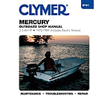 Image of Clymer B721 Repair Manual For Mercury Outboards, 3.5 40 Hp Includes Electric Motors 1972 1989