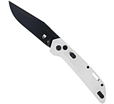 Image of Cobratec Knives Cobratec Naja Side Button Auto 3.5&quot; D2 Lunar Grey