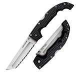Image of Cold Steel Voyager Tanto/Vaquero Serrated/Plain Extra Large, 5.5in Blade Length, AUS10A Steel Knife