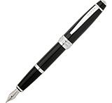 Image of Cross Bailey Black Lacquer Fountain Pen w/ Med Stainless Steel Nib