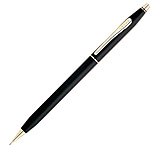 Image of Cross Classic Century Classic Black 0.7mm Pencil w/ 23K Gold Plated Appointments
