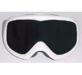 Image of D&amp;G Ski Goggles Wool White Frame / Gray Silver Mirror Lens DD8023B