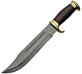 Image of Damascus Bowie Fixed Blade Knife