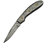 Image of Damascus Mosaic Pins Lockback Folding Knife