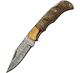 Image of Damascus Ram Lockback