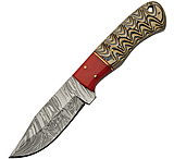 Image of Damascus Red Haze Kiri Hunter