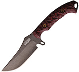Image of Dawson Knives Woodsman Fixed Blade Blk/Red DW41188
