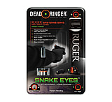 Image of DeadRinger DR4449 Snake Eyes Tritium Front/Rear Ruger SR9/SR40/SR45 Green/Orange