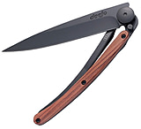 Image of Deejo 27g Linerlock Coralwood Folding Knife