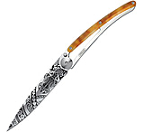 Image of Deejo Tattoo Linerlck 37g Polynesian Folding Knife