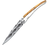Image of Deejo Tattoo Linerlock 37g Deco 3.75 in Stainless Steel Folding Knife