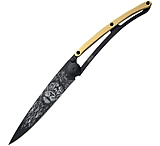 Image of Deejo Tattoo Linerlock 37g Lion DEE1GM022 3.75 in Stainless Steel Folding Knife