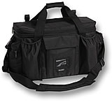 Bulldog Cases & Vaults Extra Large Deluxe Black Police & Shooters Range Bag With Strap, Black BD920