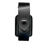 Image of DeSantis Ambidextrous - Black - Horizontal/Vertical Single Magazine Pouch w/ Flap (Black Snap) A52BJGGZ3