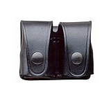Image of DeSantis Black - Basketweave - Double Speedloader Pouch U21BLG1Z0