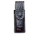 Image of DeSantis Black - Plain - Single Magazine Pouch With Flap - Nickel Snap U49BJJJZ1