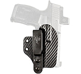 DeSantis Lifeguard IWB Holster, Sig Sauer P365/P365 SAS/P365 w/ Red Dot/P365 XL/P365 XL w/ Red Dot, Ambidextrous, Carbon, Kydex, 216KJ8JZ0