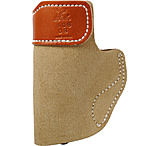 DeSantis Sof-Tuck Suede IWB Holster, Kahr K9, K40, P9, P40, MK9, Kahr MK40, PM9, PM40, Keltec P11, P40, PF9, Glock 43, 43X, Right Hand, Plain, Natural, 106NAD6Z0