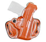 DeSantis Thumb Break Mini Slide Leather Belt Holsters, Smith & Wesson CSX, Right, Tan, 085TA1WZ0