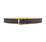 Image of DutyMan 1-1/2inch Plain Leather Garrison Belt With Gold Buckle DTY-1511-34-9022
