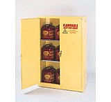Image of Eagle Manufacturing Flammable Liquids Safety Storage Cabinets, Eagle Manufacturing 6010 Floor Cabinet, 2 Self-Closing Doors, 2 Shelves