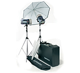 Image of Elinchrom Style 1200RX/1200RX Kit With Umbr., Refle., Stands And Case EL-20745