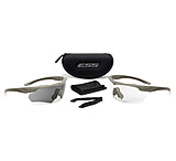 Image of ESS Crossbow 2X Eyeshields - Two Pairs Crossbow Frames Clear/Smoke Lenses