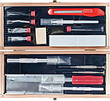 Image of Excel Blades Deluxe Knife and Tool Fixed Blade Knife Set