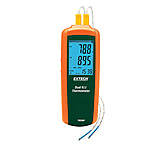 Image of Extech Instruments Dual Type K/J Input Thermometer, Tool