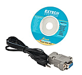 Image of Extech Instruments Software &amp; Cable For 407750/451104