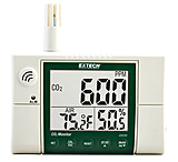 Image of Extech Instruments Wall Mounted Ndoor Air Quality, Carbon Dioxide Meter, Tool
