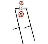 Image of EZ-Aim Hardrock AR500 Round Spinner Targets and Stand, Rimfire Rounds, Centerfire Pistols