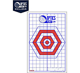 EZ2C Targets OP Exclusive EZ2C Targets Style H14B, Red/Blue, 25 Pack, EZ2CH14B