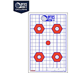 EZ2C Targets OP Exclusive EZ2C Targets Style H7B, Red/Blue, 25 Pack, EZ2CH07B