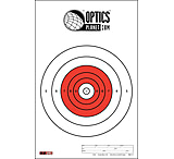 OpticsPlanet Exclusive EZ2C Targets Style 12, Orange and Black Ink on High Quality White Paper, 25 Pack, EZ2CS012