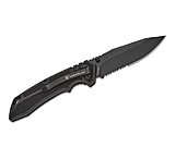 Image of Old Timer Smith &amp; Wesson Special Ops Folding Knife 3 Clip Point Blade Black Box 8B3DB02E