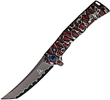 Image of Falcon Linerlock A/O Alum Red/Gray