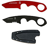 Image of First Edge HR-2 Kit Tanto Serrated Edge Red Trainer Fixed Blade Knife
