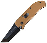 Image of First Edge Tracklock Original Tanto Folding Knife, Auto Opening Fine Edge