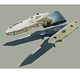 Image of BlackWater Gear Fixed Blade Combat Knife, Tanto, Coyote 04100