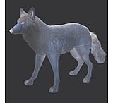 Image of Flambeau Masters Series Flocked Lone Howler Coyote Decoy