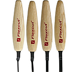 Image of Flexcut Dogleg Chisel Micro Tool Fixed Blade Knife Set