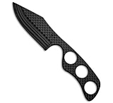 Image of Fred Perrin Carbon Fiber Le Bowie Neck Knife Fixed Blade 2.75 Plain 7AA5FEBB