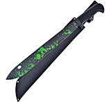 Image of Frost Bowie Black/Green Splatter Fixed Blade Knife