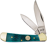Image of Frost Copprhead Green Pick Bone Folding Knife